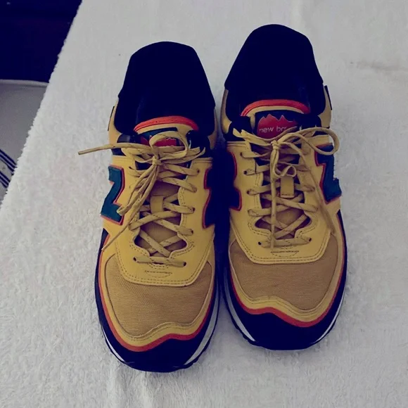 574 New Balance 2021 Autumn color 9.5 size in good condition Brown New Balance 574 | SVD main image 4